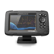 Lowrance HOOK Reveal 5 Combo w/SplitShot Transom Mount & Navionics+ Chart