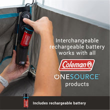 Coleman OneSource Rechargeable 6-Person Camping Dome Tent w/Airflow System & LED Lighting