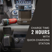 Coleman OneSource Rechargeable Lithium-Ion Battery 2-Pack & 2-Port Quick Charging Station