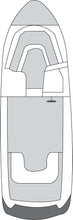 Carver Flex-Fit™ PRO Polyester Size 6 Boat Cover f/V-Hull Low Profile Cuddy Cabin Boats I/O or O/B - Grey