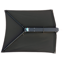TACO ShadeFin w/Black Fabric, Bag & Fixed Rod Holder Mount Kit