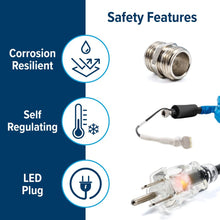 Camco TastePURE Heated Drinking Water Hose - 25' - 5/8"ID