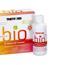 Thetford AquaBio RV Holding Tank Treatment - Citrus Twist Scent - 6-Pack of 8oz Bottles
