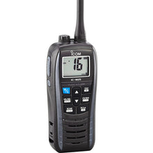 Icom M25 Floating Handheld VHF Marine Radio - Metallic Gray