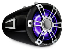 FUSION SG-FLT882SPC 8.8" Wake Tower Speakers w/CRGBW LED Lighting - Sports Chrome