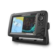 Lowrance HOOK Reveal 7 Combo w/SplitShot Transom Mount & C-MAP Contour™+ Card