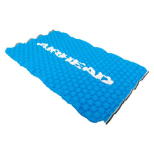 AIRHEAD Air Island Lake Float | Large Floating Water Mat Peach/White