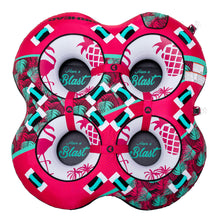 AIRHEAD Blast 4 | 1-4 Rider Towable Tube for Boating