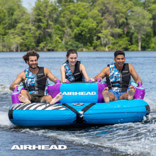 AIRHEAD Booyah! 3 | 1-3 Rider Towable Tube for Boating