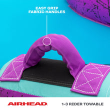 AIRHEAD Booyah! 3 | 1-3 Rider Towable Tube for Boating