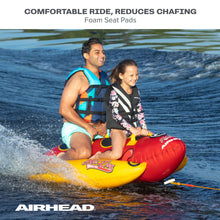 AIRHEAD Double Dog | 1-2 Rider Towable Tube for Boating