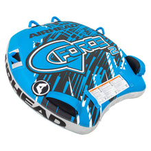 AIRHEAD G-Force 2 | 1-2 Rider Towable Tube for Boating