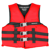 AIRHEAD General Boating Life Jacket Vest | Child-Adult Red / Adult Universal