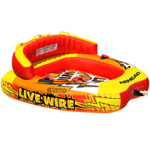 AIRHEAD Live Wire 2 | 1-2 Rider Towable Tube for Boating