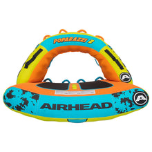 AIRHEAD Poparazzi 2 | 1-2 Rider Towable Tube for Boating
