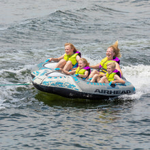 AIRHEAD Quadra Cruiser | 1-4 Rider Towable Tube for Boating