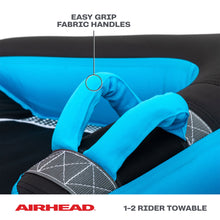 AIRHEAD Ripple Effect 2 | 1-2 Rider Towable Tube for Boating