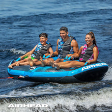 AIRHEAD Ripple Effect 3 | 1-3 Rider Towable Tube for Boating
