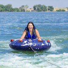 AIRHEAD Stars & Stripes | 1 Rider Towable Tube for Boating