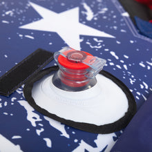 AIRHEAD Stars & Stripes Kit | 1 Rider Towable Tube, Pump, Rope for Boating