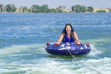 AIRHEAD Stars & Stripes Kit | 1 Rider Towable Tube, Pump, Rope for Boating