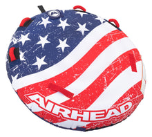 AIRHEAD Stars & Stripes Kit | 1 Rider Towable Tube, Pump, Rope for Boating