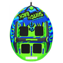 AIRHEAD Switch Back 4 | 1-4 Rider Towable Tube for Boating