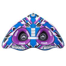AIRHEAD Turbo Blast 2 | 2 Rider Towable Tube for Boating