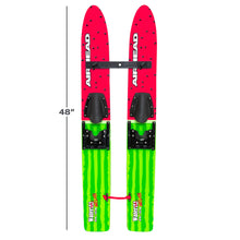 AIRHEAD Watermelon Trainer Water Skis - 48"