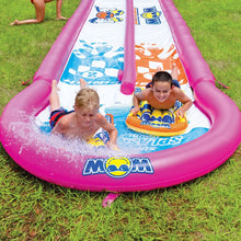 WOW Watersports Double Lane Super Slide Splash Pool End