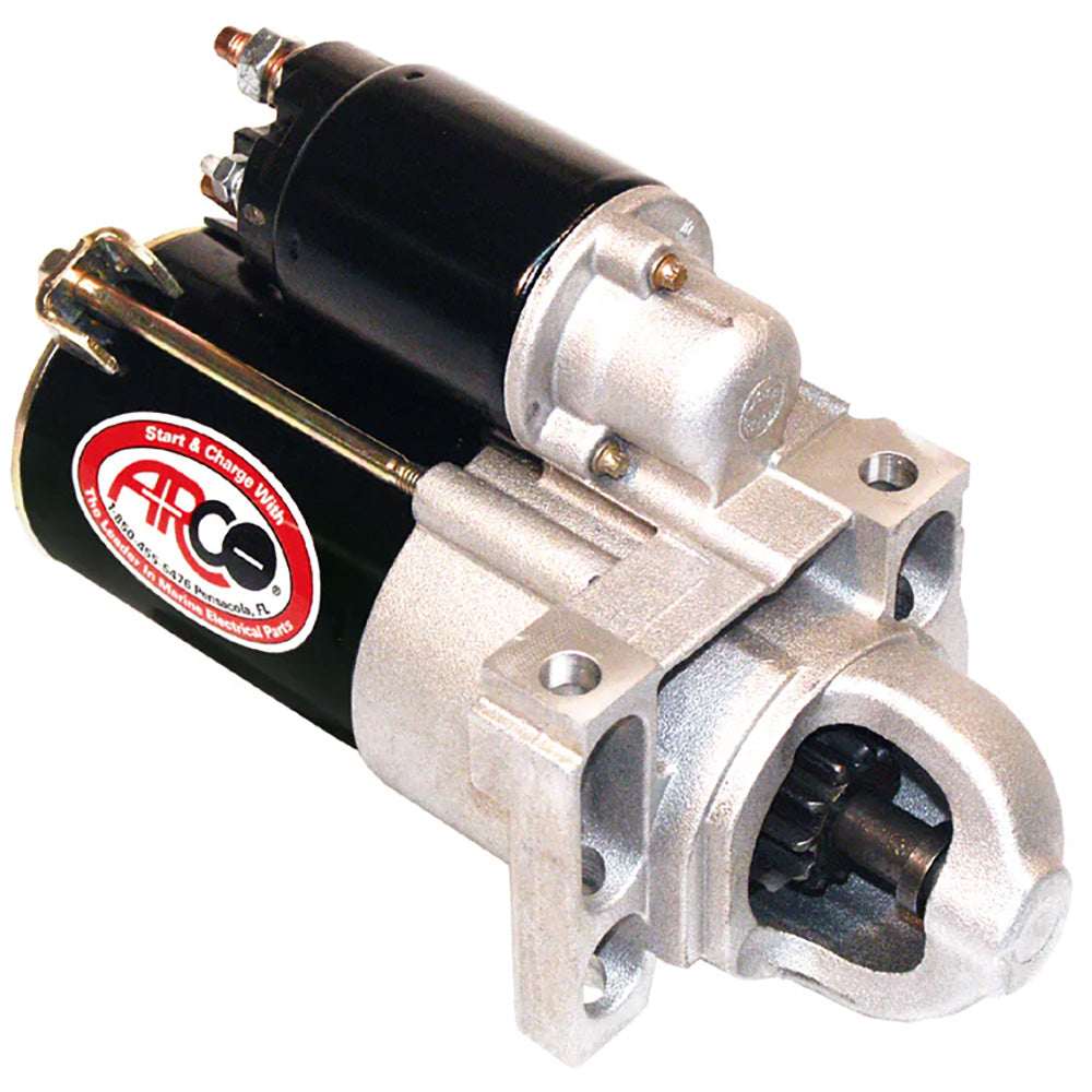 ARCO Marine Top Mount Inboard Starter W/Gear Reduction - Counter ...