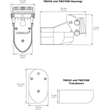 Airmar TM265C-LH Transducer With Bare Wire MMC