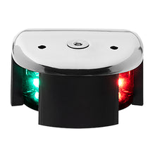 Aqua Signal Series 28 Bi-Color LED Deck Mount Light - Stainless Steel Housing