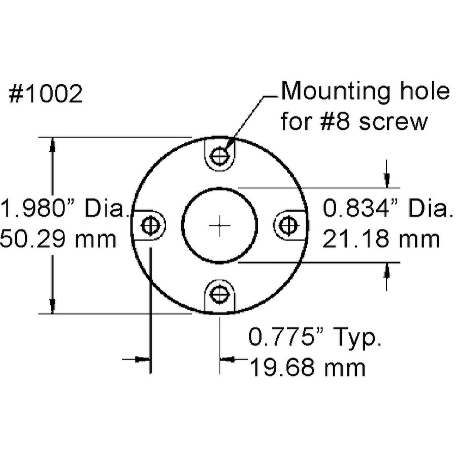 Blue Sea 1002 Cable Clam 0 8 Busbars Connectors And Insulators Nvn Marine