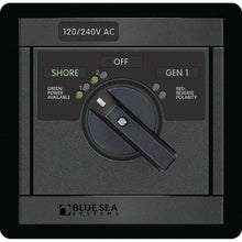 Blue Sea 1480 10/240V AC Rotary 65A OFF + 2 Sources 2x120V/1x240V