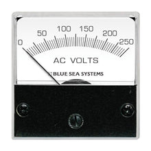 Blue Sea 8245 AC Analog Micro Voltmeter - 2" Face, 0-250 Volts AC