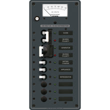 Blue Sea 8489 Breaker Panel - AC 2 Sources + 6 Positions - White