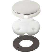 Blue Sea Side Entry CableClam w/Stainless Steel Dress Cap