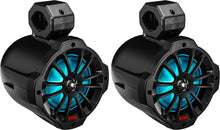 Boss Audio 6.5" Amplified Wake Tower Multi-Color Illuminated Speakers - Black
