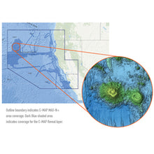 C-MAP Reveal Ultra High Resolution Bathymetric Chart N. California - S. Oregon
