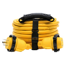 Camco 30 Amp Power Grip Marine Extension Cord - 35' M-Locking/F-Locking Adapter