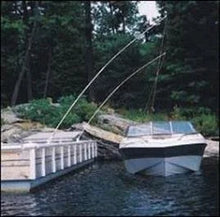 Dock Edge Premium Mooring Whips 2PC 12ft 5,000 LBS up to 23ft