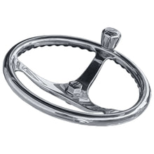 Edson 14.5" SS ComfortGrip Powerwheel Steering Wheel w/PowerKnob™