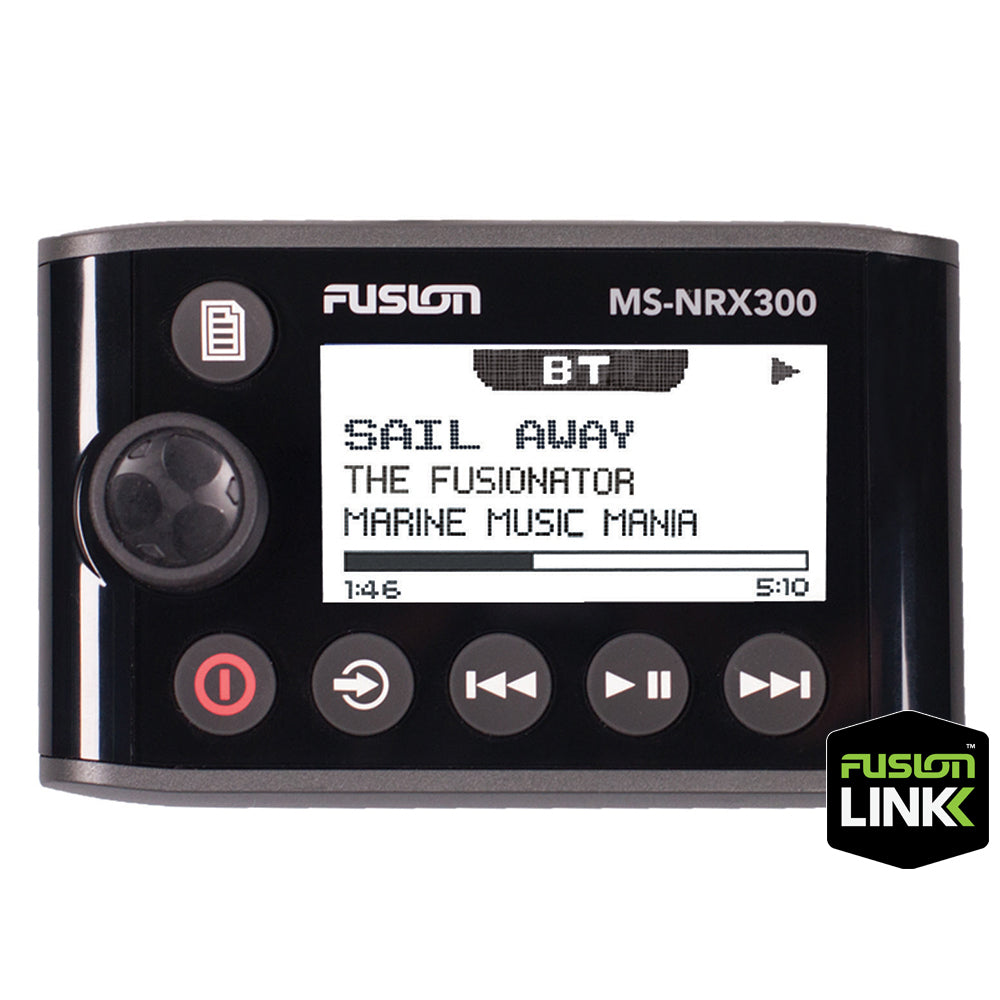 FUSION MSNRX300 Remote Control NMEA 2000 Wired Entertainment