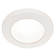 Hella Marine EuroLED 75 3" Round Screw Mount Down Light - White LED - White Plastic Rim - 24V