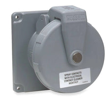 Hubbell M4100R12 100A 125/250V Dockside Receptacle