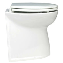 Jabsco 17" Deluxe Flush Raw Water Electric Toilet - 12V
