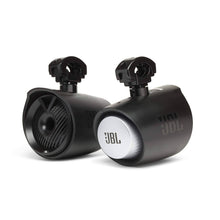 JBL 6.5" RGB MT6HLB Wake Tower X Speakers - 300W Pair - Black