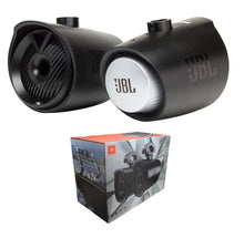 JBL 6.5" RGB MT6HLB Wake Tower X Speakers - 300W Pair - Black