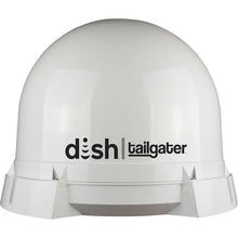 KING DISH® Tailgater® Satellite TV Antenna Bundle w/DISH® Wally® HD Receiver & Cables